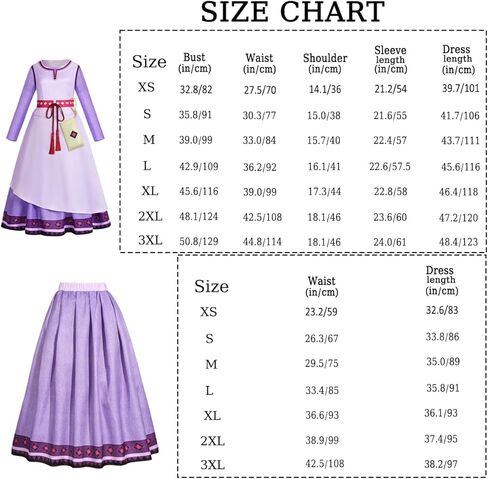 زي Ruimeier Wish Asha للسيدات البالغات بطلة فيلم الرسوم المتحركة فستان أرجواني طويل مع قلادة in Kuwait