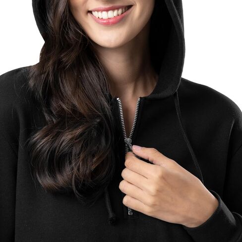 Lee Women's Quarter Zip Fleece Hoodie in Saudi Arabia