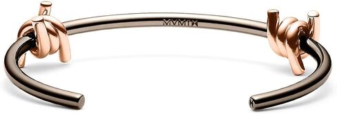 MVMT Women's Double Barbed Cuff Taupe/Rose Gold Bracelet | 160 mm in Saudi Arabia