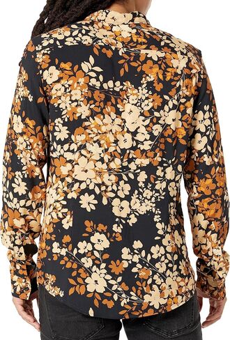 GUESS mens Long Sleeve Eco Rayon Urban Bloom Shirt Shirt in Saudi Arabia