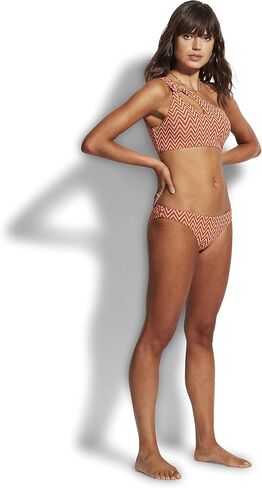 Seafolly Women's Standard Bandeau One Shoulder Bikini Top Swimsuit in Saudi Arabia