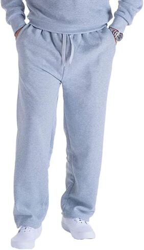 Yasumond Joggers for Men Fleece Lined Jogging Open Leg Sweatpants Elastic Waistband with Pockets in Saudi Arabia