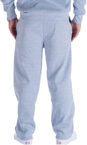 Yasumond Joggers for Men Fleece Lined Jogging Open Leg Sweatpants Elastic Waistband with Pockets in Saudi Arabia
