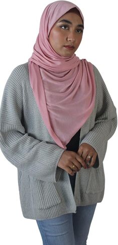 غلاف أزياء حجاب جيرسي منسوج فائق النعومة من أوشحة SABA in Saudi Arabia