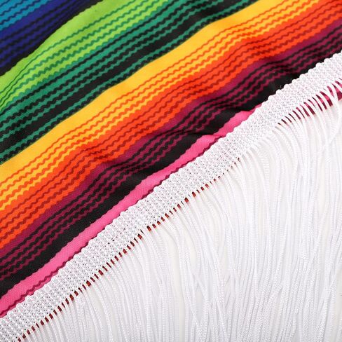 Frcctre 2 Pack Kids Mexican Serape Poncho, Colorful Cinco De Mayo Serape Poncho Mexican Theme Party Kids Costume Party Decorations Costume Supplies in Saudi Arabia