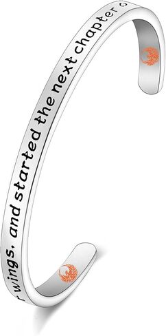 UJIMS Inspirational Phoenix Keychain New Beginning Gifts Started The Next Chapter Of Her Journey Rising Phoenix Jewelry in Kuwait