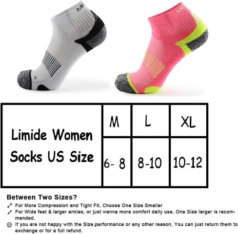 Ankle Running Socks Womens Mens Athletic No Show Socks Cushioned (6-Pairs) in Saudi Arabia
