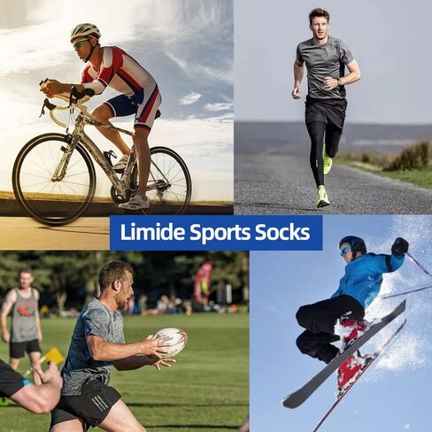 Ankle Running Socks Womens Mens Athletic No Show Socks Cushioned (6-Pairs) in Saudi Arabia