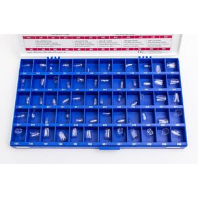Dental Transparent Strip Off Crowns F Posterior Kit 60 pcs
