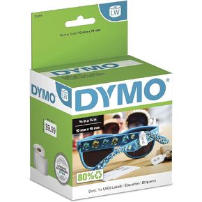 DYMO Authentic LW Price Tag Labels, DYMO Labels for LabelWriter Printers, White, 15/16" x 7/8", 1 Roll of 403