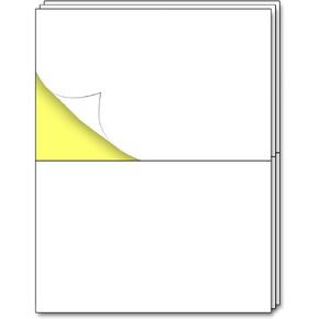 30 Sheets - Large Shipping Address Labels, Mailing Label Stickers for Packages, Storage Bins - 4 per Sheet, 120 Pieces