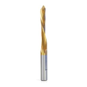 Amana Tool - HSS1705TIN High Speed Steel (HSS) Tin Coated 1/2 Dia x 2-1/2 x 1/2 Shank Sing