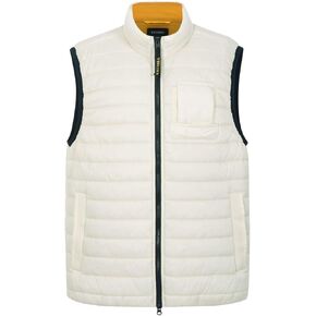 Krumba Mens Puffer Lightweight Vest: Outdoor Winter Casual Warm Zip-Up Sleeveless Pocket Nylon Padded Jacket