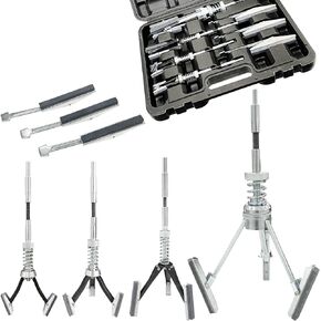 Sutekus Cylinder Hone Tool Set 7pcs Engine Honing Tool Kit with Replacement Honing Stones for 3/4" to 7" Cylinders