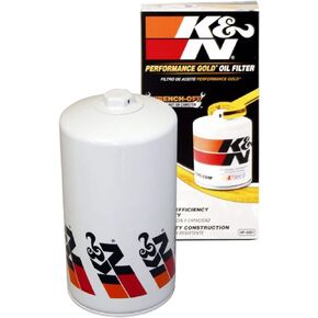 K&N Premium Oil Filter: Protects your Engine: Compatible with Select 1994-2003 FORD (Club Wagon, Super Duty, E350, E450, E550, Excursion, F59, F250, F350, F450, F550, Econoline, Stripped), HP-6001
