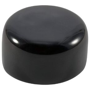 Caplugs VC-500-8 VC Series – Plastic Round Cap 1000 Pack, Black Vinyl, 0.5" W x 0.5" L Protective Closures, Thread Protectors, Dust and Moisture Seals, Masking, Plating, Color Coding (99190150)