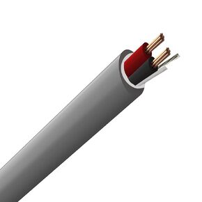 InstallerCCTV 24 AWG 6 Conductors Security Alarm Wire Cable, Riser Alarm Control Cable, 125ft Full Copper Shielded for Fire/Sound/Telecommunication/Security Burglar Station Wire
