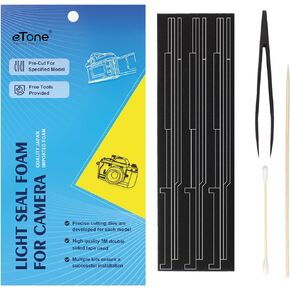 Pre-Cut Light Seal Foam Sponge Kits Repair for Nikon FM FM2 FE FE2 Film Camera