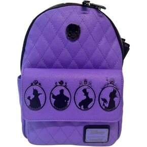 Loungefly Exclusive Disney Villains Silhouette Mini Backpack