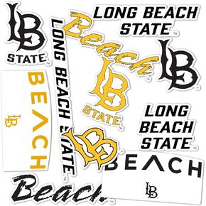 Desert Cactus Cal State Long Beach Sticker University California Dirtbags LBSU CSULB Stickers Vinyl Decals Laptop Water Bottle Car Scrapbook T2 (Type 2)