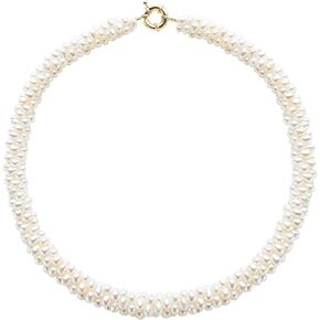 Real Pearl Jewelry Gift for Women, Multi Strand Pearl Necklace, Western Fine Jewelry, Luxury Necklaces Gift for Her