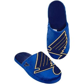 FOCO NHL St. Louis Blues Men's Slip On Slippers