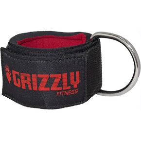 حزام كاحل مبطن من النيوبرين مقاس 2 بوصة من Grizzly Fitness للرجال والنساء | مقاس واحد فردي in Kuwait