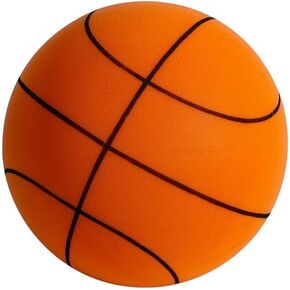 tropame Silent Basketball,2024 Latest Foam Basketball Indoor Training Ball, New Dribble Dream Silent Basketball Quiet Bounce Basketball, Easy Grip Silent Ball The Handles ， Indoor Training Foam Bal1