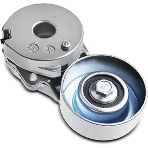 A-Premium Belt Tensioner Assembly with Pulley Compatible with Nissan NV200 2013-2019, Tiida 2007-2016, Cube 2009-2014, Sentra 2007-2012, Replace# 11955ET00A, 11955JD20A