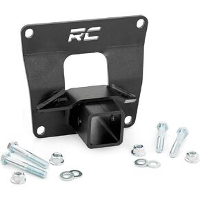 Rough Country 2" Receiver Hitch Plate for 2019-2022 Honda Talon - 92028 Black