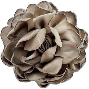 Rose Flower Brooches Lapel Pins Dainty Satin Fabric Brooches Camellia Flower Brooch Pin for Women Wedding Part Dance Clothes Accessories Jewelry Gifts