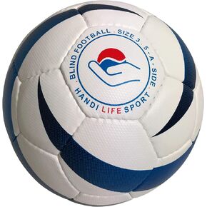 Handi Life Sport | Blue Flame | The Official Paralympic IBSA Soccer Ball | 5-a-Side Football for The Blind (B1) | Adaptive Sports