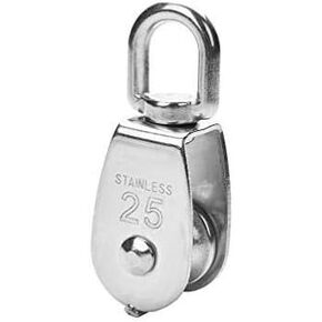 316 حبل بكرة مربع من الفولاذ المقاوم للصدأ 1 بوصة 25 مم 330 رطل WLL Marine من MarineNow (01-Pack) in Kuwait