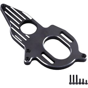Aluminum Motor Mount for Arrma Granite Mega Typhon/Big Rock/Senton 3S Outcast/Kraton 4S RC Models Car Monster Truck Buggy Replacement (Black)