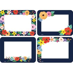Teacher Created Resources Wildflowers Name Tags/Labels - Multi-Pack (TCR6701)