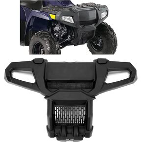Front Bumper Facia Compatible With 2007-2016 Polaris Sportsman 90 2016-2022 Polaris Sportsman 110 ATV Replacement For 0453352-070 Black