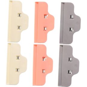 LALAFINA 6pcs Diamond Drawings Clip Chip Clip Versatile Bag Clips Embroidery Supplies Diamond Art Clip Painting Clip Holder Clip Holder for DIY Plastic Crafts Large