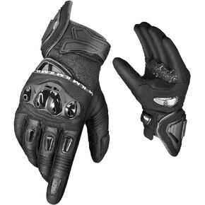 ILM Motorcycle Gloves for Men and Women Touchscreen Riding Gloves Motorbike Motocross Dirt Bike ATV Model-WD01