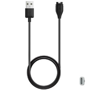 Emilydeals Charger for Garmin Venu 3/Venu 3S/Venu 2/Venu 2 Plus/Venu 2S/Venu Sq 2/Venu Sq/Venu, Replacement Charging Cable Cord with a Grey Charger Port Dust Plug for Garmin Watch (1)