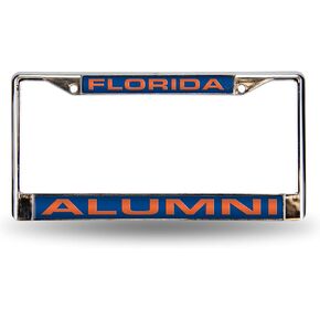 Rico Industries NCAA Florida Gators Alumni Chrome Laser License Frame 12" x 6"