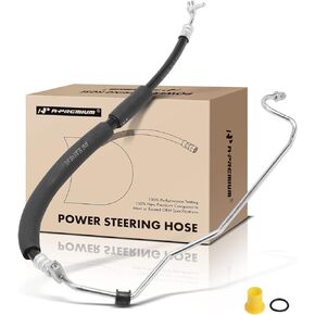 A-Premium Power Steering Pressure Hose Line Assembly Compatible with Honda Accord 2003-2007 & Acura TSX 2004-2008, 2.4L, Pump To Rack