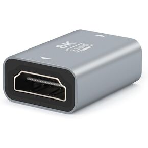 BORLTER CLAMP HDMI Coupler 8K Extender - HDMI Extender Female to Female Connector Adapter for HDTV, PC, Monitor and More.