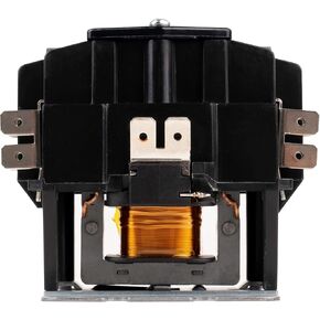 Canamax Premium 1 Pole Contactor 40 أمبير 24VAC ملف مناسب تمامًا مع المرحلات ومكيف الهواء والمضخة الحرارية وأنظمة التبريد in Kuwait