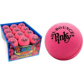JA-RU Hi-Bounce Pinky Ball (24 Pack) Rubber-Handball Bouncy Balls. Small Pink Stress Bounce Ball. Indoor and Outdoor Sport Party Favors. Bouncing Throwing Play Therapy. 976-24p
