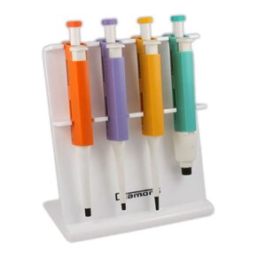 Globe Scientific 3310-4 Acrylic Pipette Stand for Diamond Pipettes, 4-Place