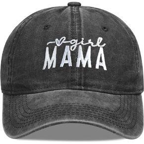 Jumsky Girl Mama Hat Adjustable Denim Sport Outdoor Mom Baseball Caps Snapback