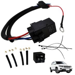 Fuel Pump Relay Wiring Kit 68269523AD,for Dodge Ram 1500 Durango Grand Caravan for Chrysler Town & Country for Jeep Grand Cherokee,Replace CBWPR091AA CSZDV621AA CBP4P541AB 04727370AA 4727370AA