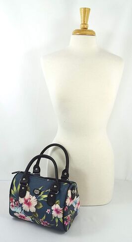 حقيبة يد دائرية بمحفظة دائرية من ماركة Aloha Hawaiian Luau Hawaiian الكركديه (أزرق مخضر) in Kuwait