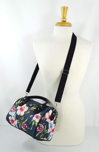 حقيبة يد دائرية بمحفظة دائرية من ماركة Aloha Hawaiian Luau Hawaiian الكركديه (أزرق مخضر) in Kuwait