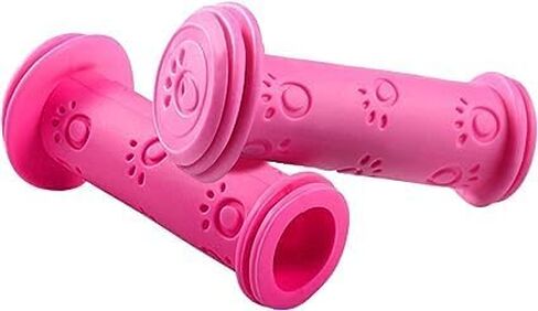 1 Pair Cute Cat Scratcher Design Bike Grips Kids Pink Non Slip TPR Bike Handle Grips, Bicycle Handlebar Grips,Mountain Bike Grips Lock on,for Boys Girls Bike Scooter,Balance Bike,Parts and Components in Saudi Arabia